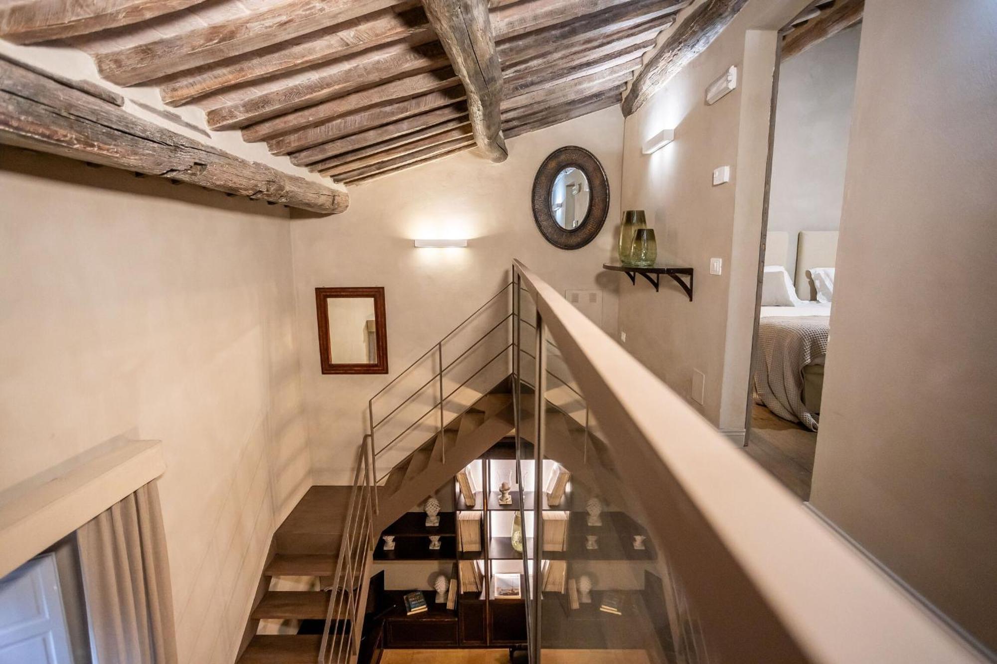 Stylish Apartment In The Historic Center Of Cortona Buitenkant foto